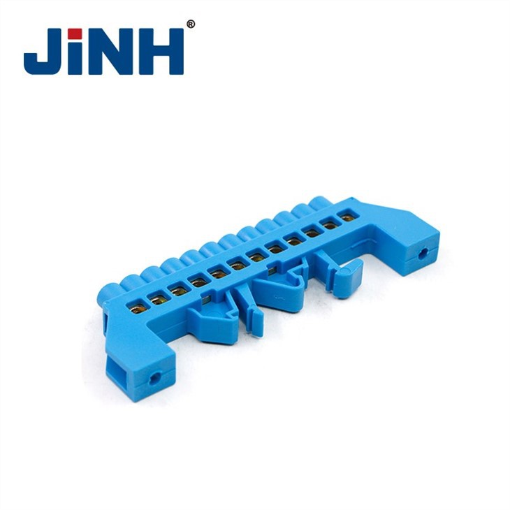 Plastic Bracket Brass Grounding Bar