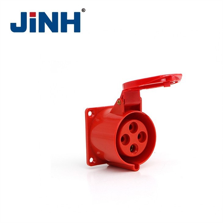 LEE-314 3P+E IP44 Industrial Socket