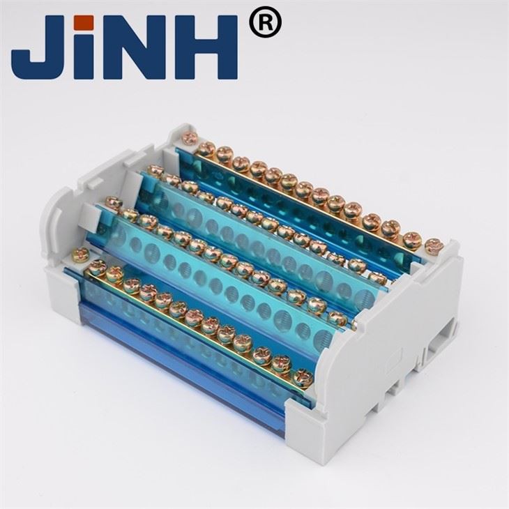 Din Rail Copper Distribution Blocks