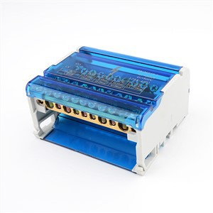 11 Pole Din Rail Distribution Blocks