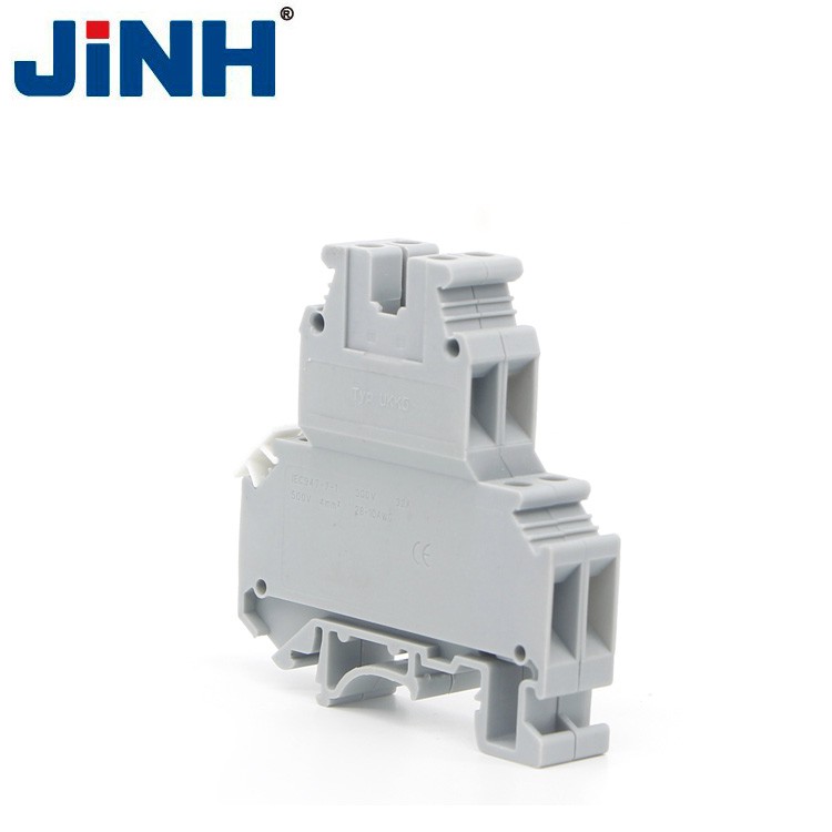 Double Level Din Rail Terminal Conector
