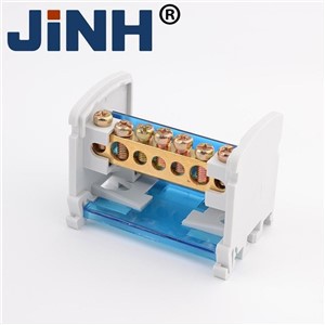JH8207 Terminal Din Rail Distribution Block