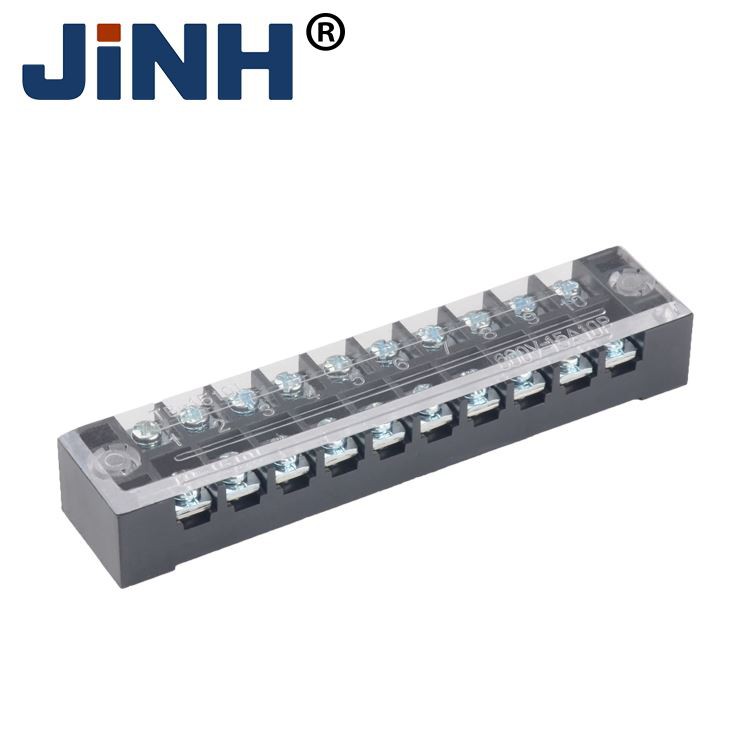 600V 10 Way Fixed Terminal Block