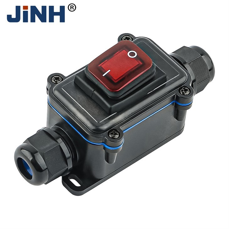 CNP721 double Button Switch Waterproof Box