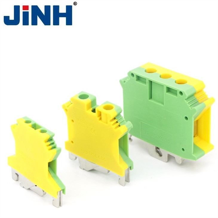 10mm Earthing Din Rail Terminal Block