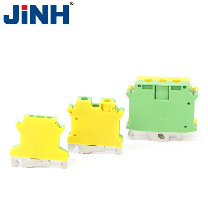 10mm Earthing Din Rail Terminal Block