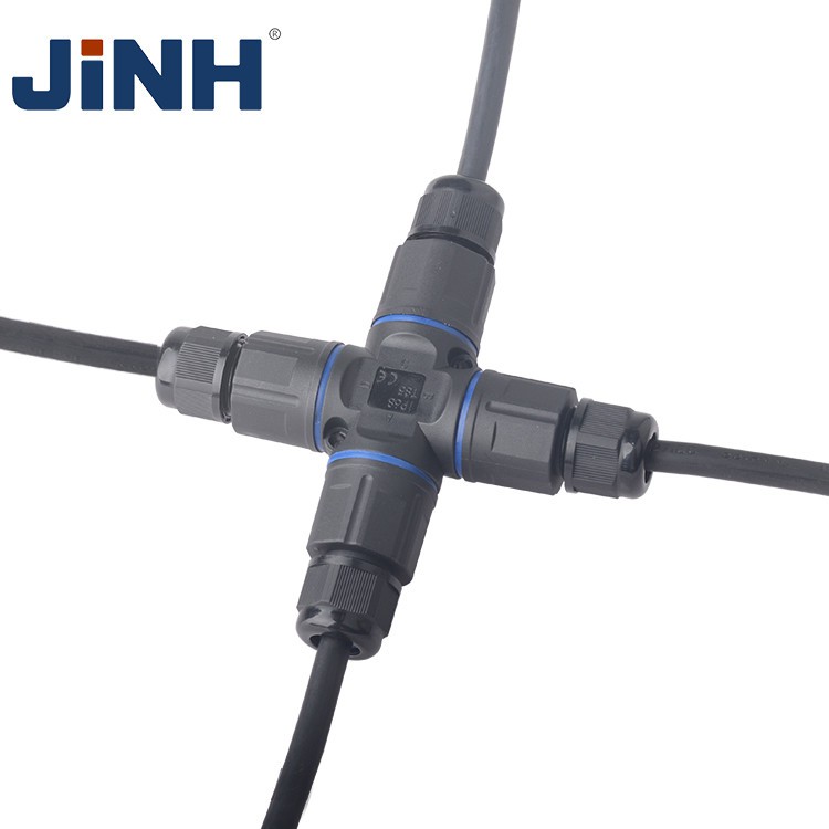 IP68 T Type Crimp Waterproof Connector