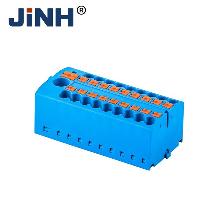 JHPTX6/18-2.5 Bloques de alimentación por resorte