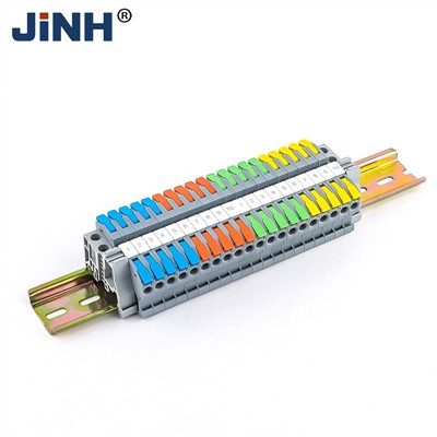 How to use push in wire connectors