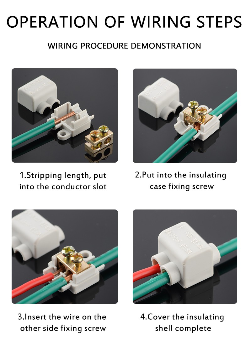  Wire Branch Terminal Block