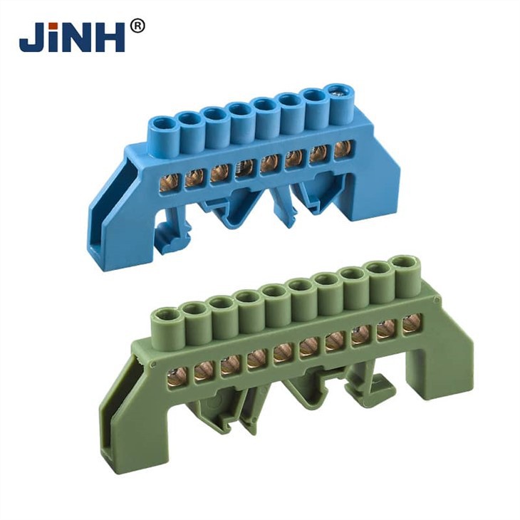 Power Copper Distribution Din Rail Terminal